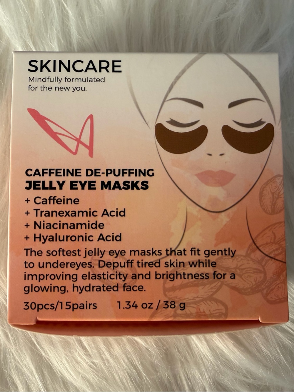 Caffeine De-Puffing Jelly Eye Masks